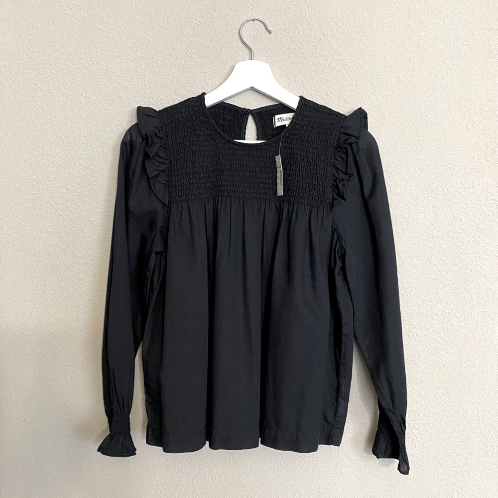 Madewell Smocked Top